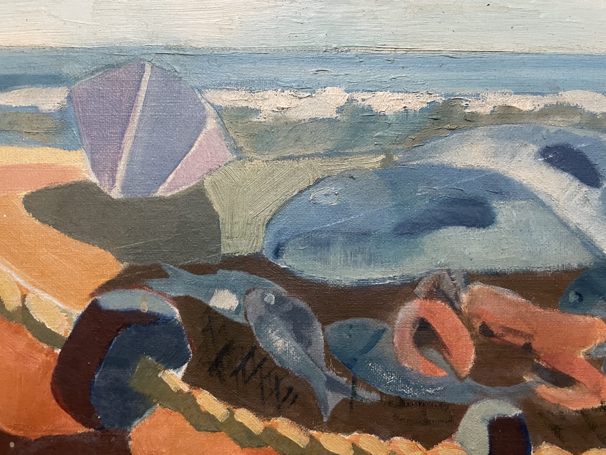 Renato Orsini, Still Life With Fishing Net-photo-4