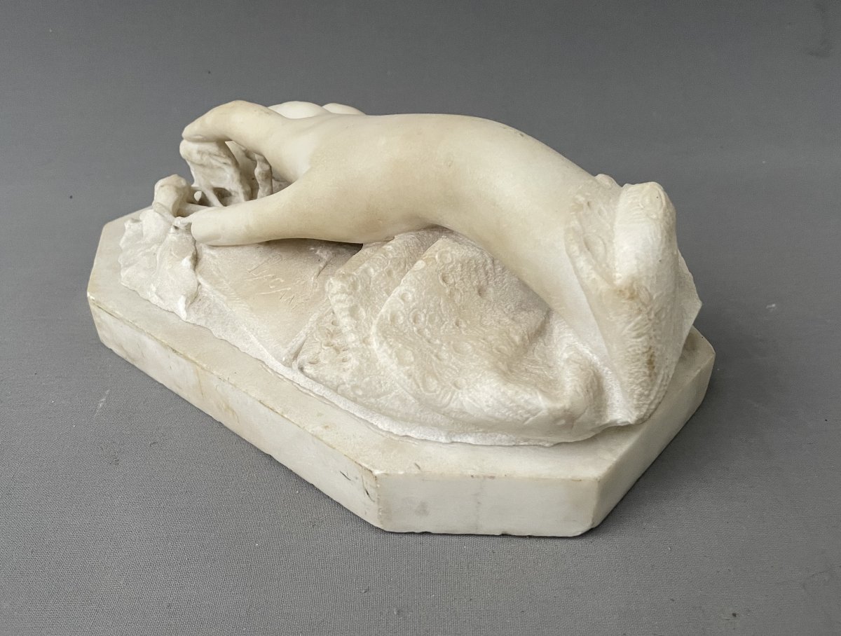 Luigi Pagani, Hand, Marble Sculpture-photo-6