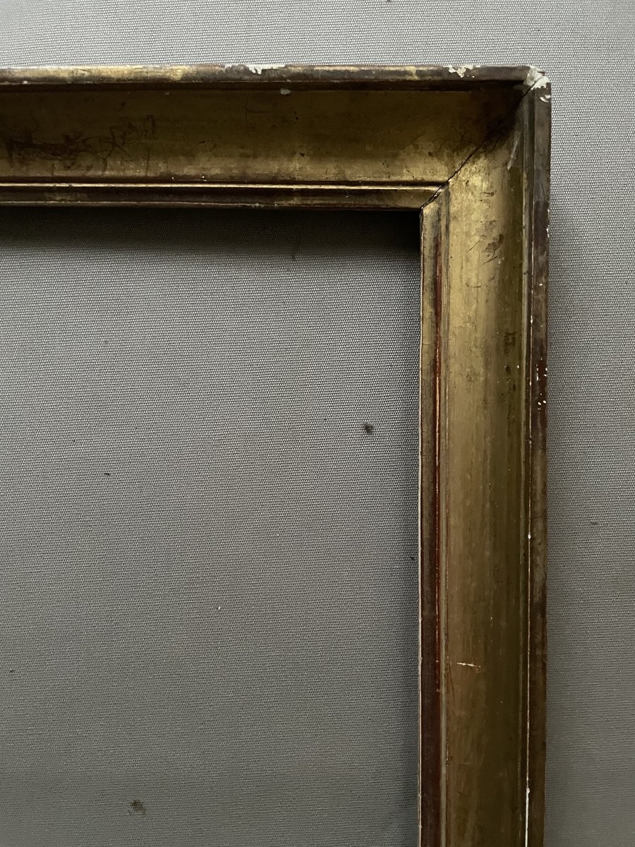 Cadre en bois et stuc doré-photo-3