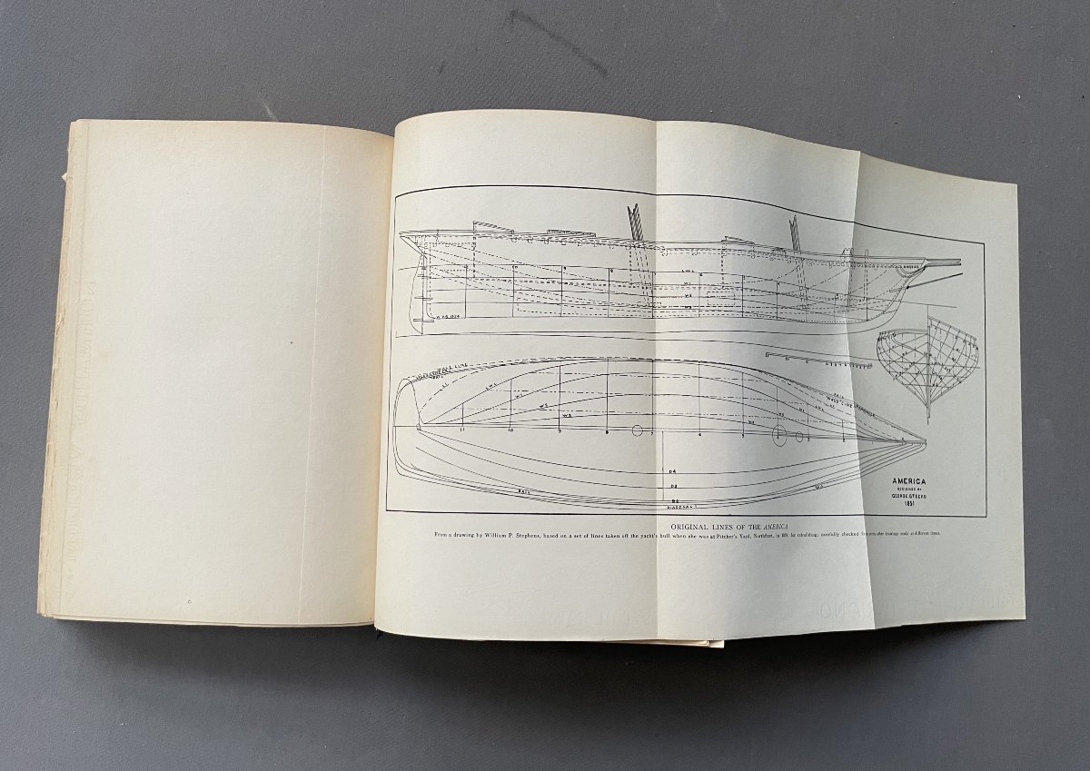 The Yacht America, Copy Signed By The Authors, Bound By Bayntun Bindery-photo-6