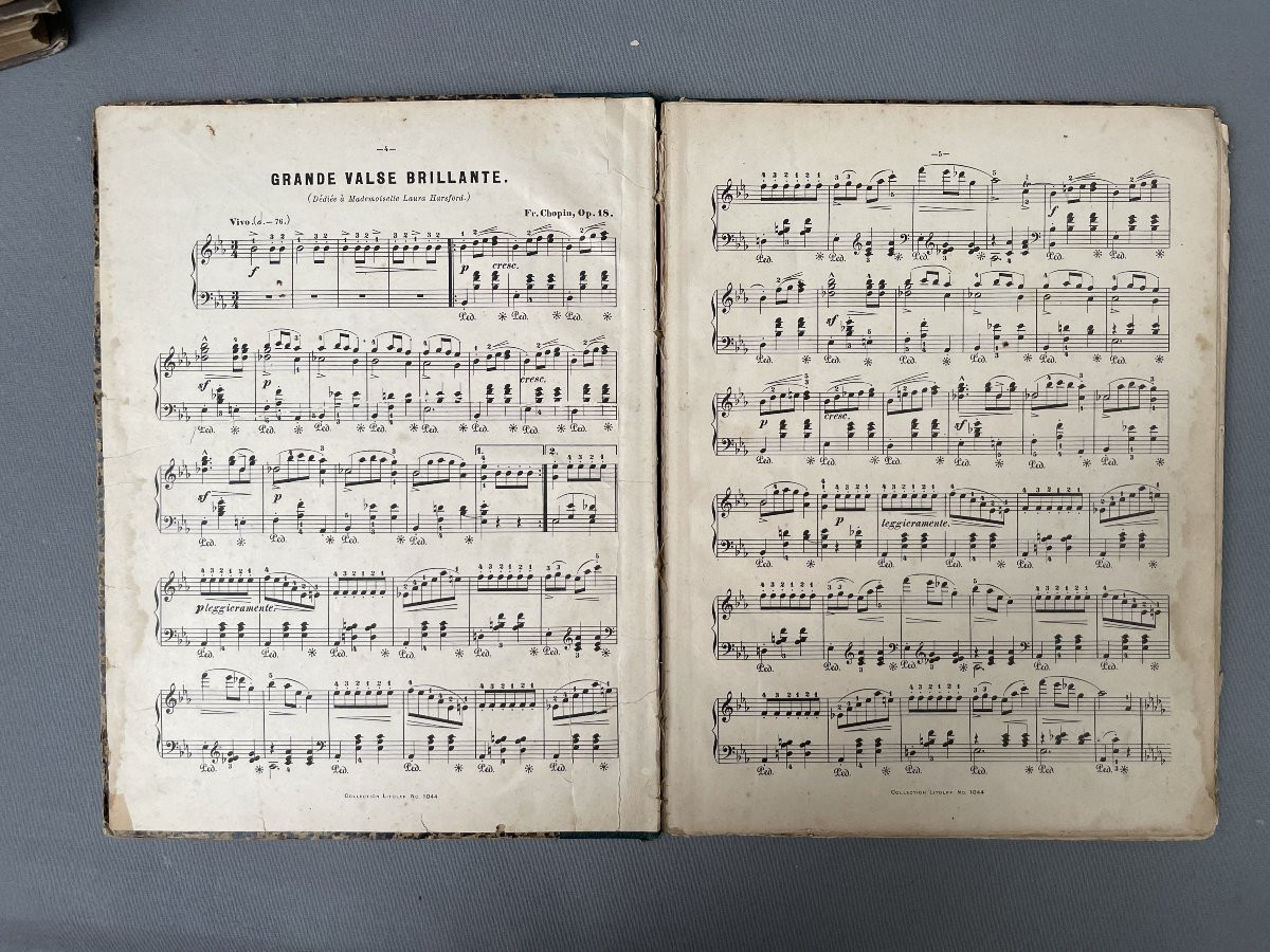 Partitions de musique, Beethoven, Chopin, Mozart-photo-2