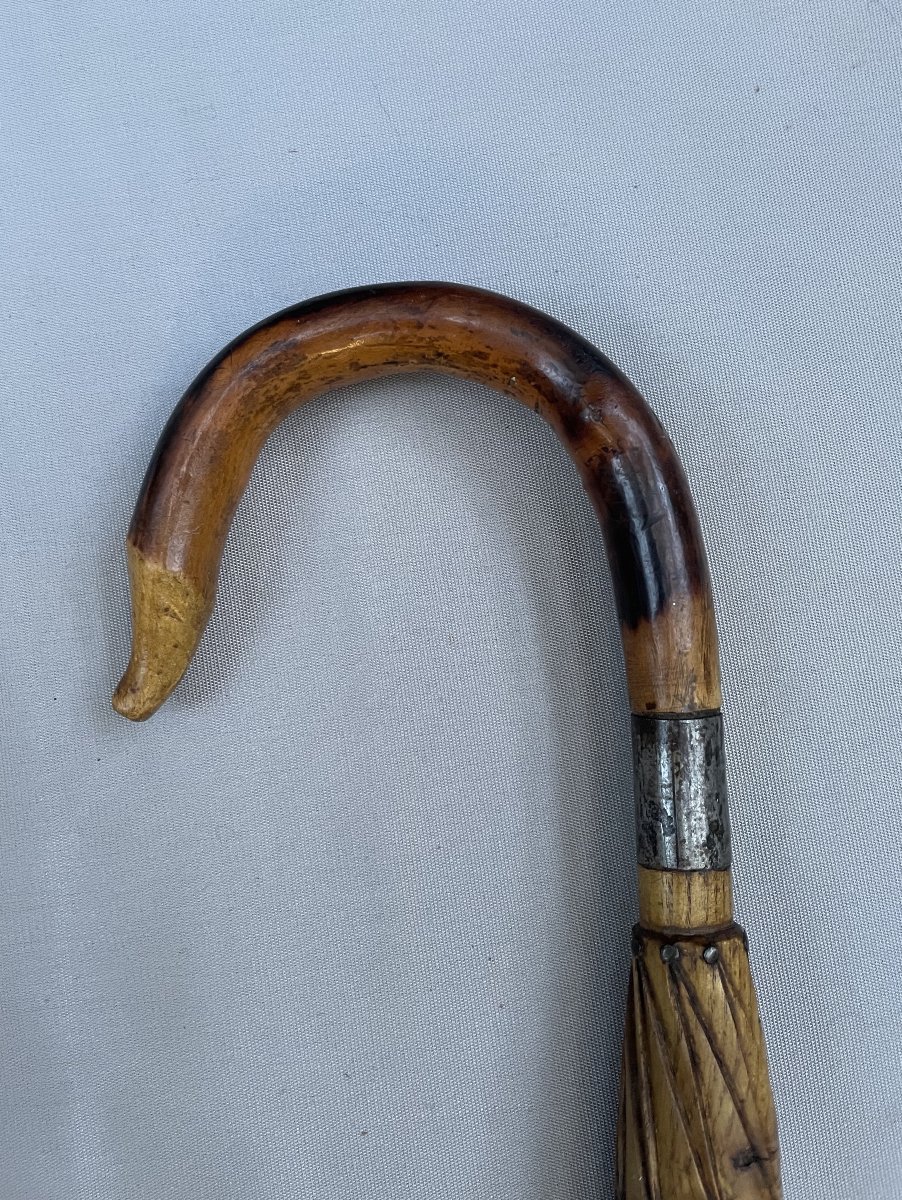 Canne trompe-l'oeil à limitation d'un parapluie-photo-2