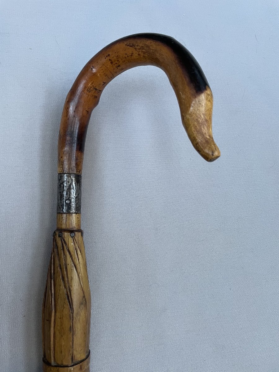 Canne trompe-l'oeil à limitation d'un parapluie-photo-4