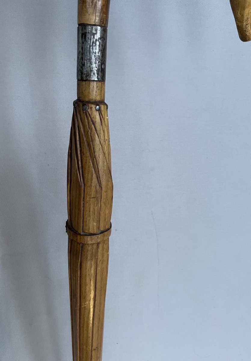 Canne trompe-l'oeil à limitation d'un parapluie-photo-1