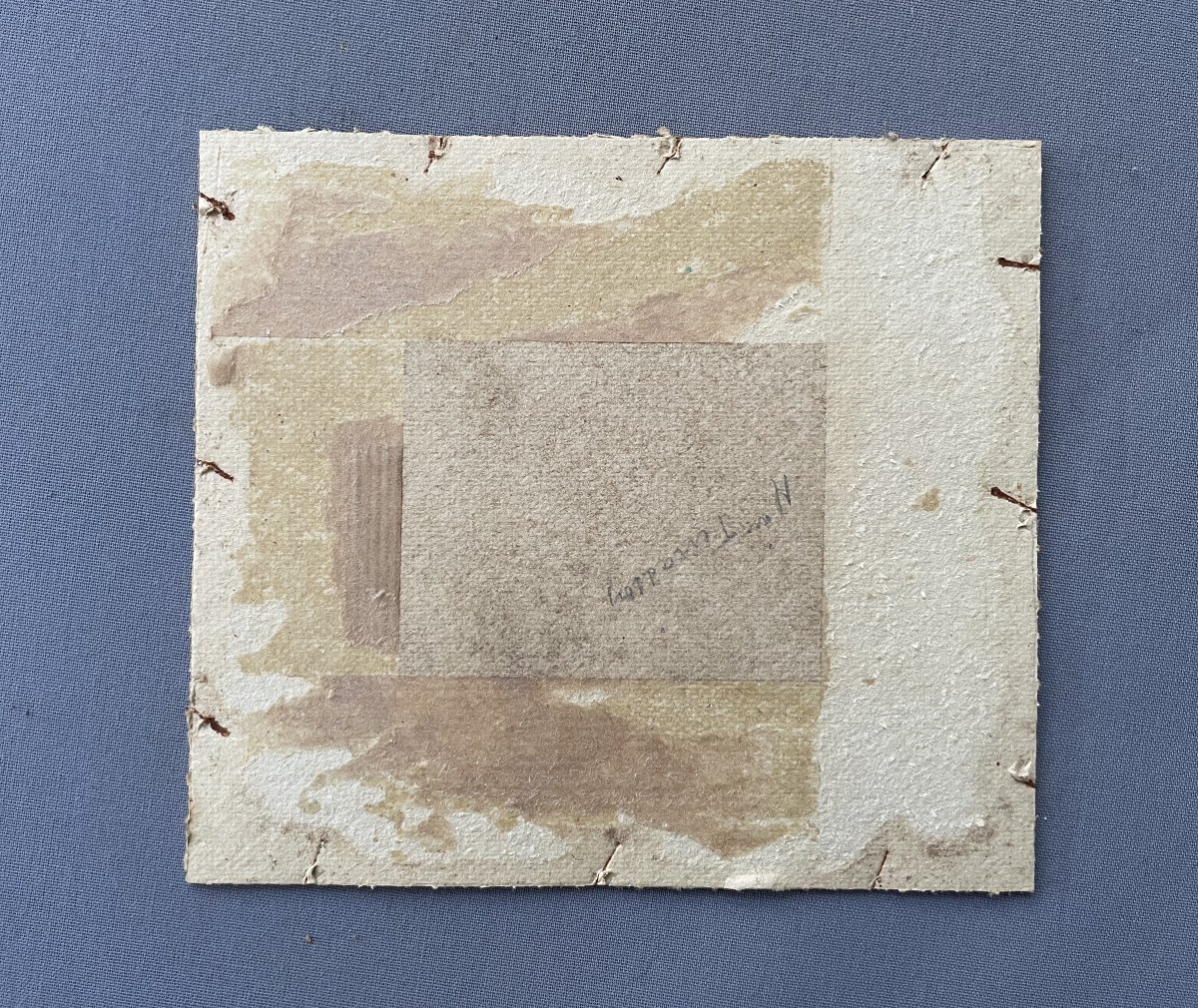 Chevaux, eau forte, signature à déchiffrer-photo-3