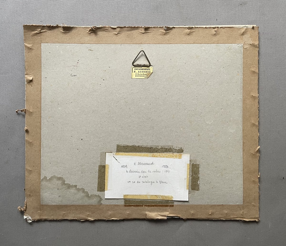 Hector Allemand, Le chemin dans les roches-photo-1