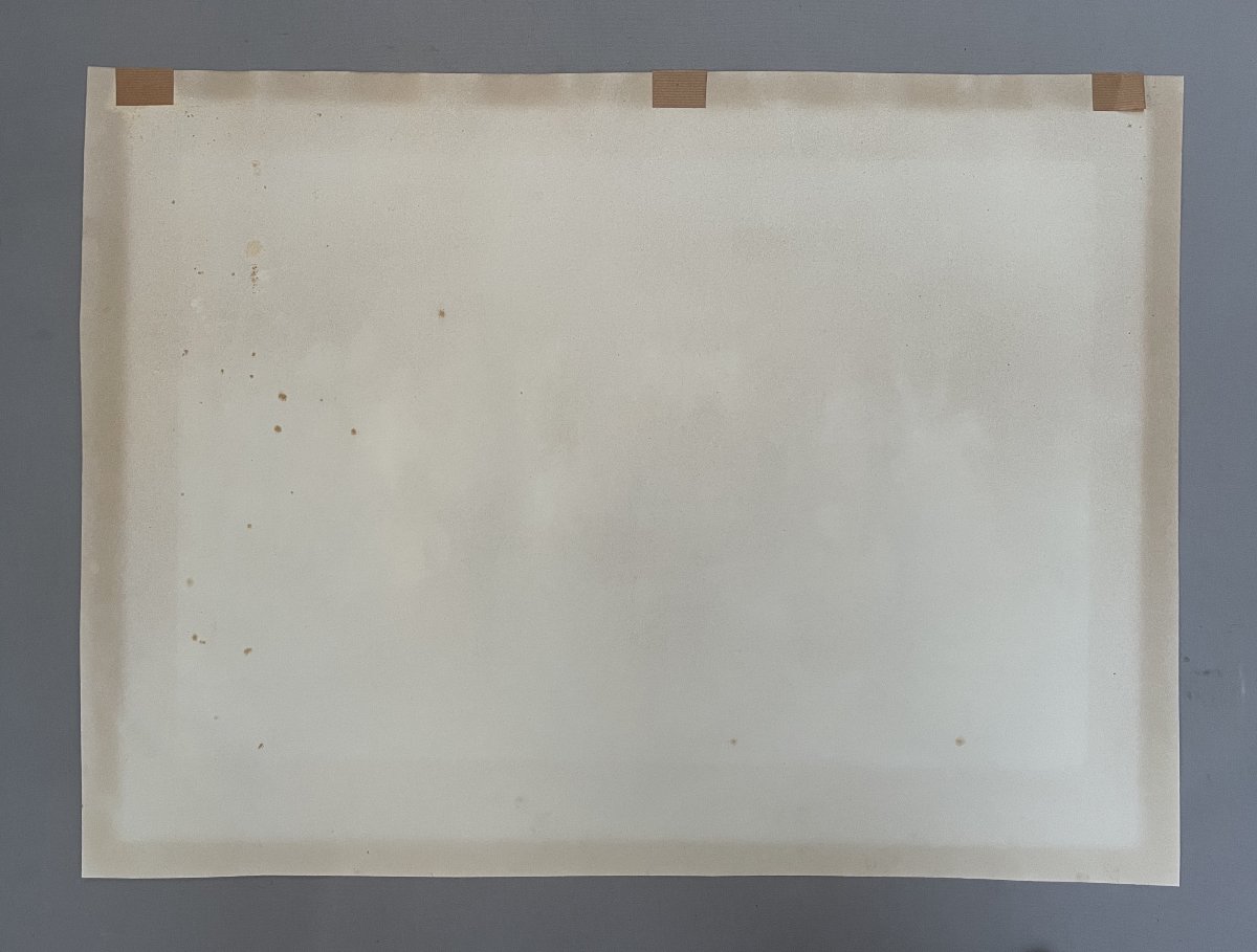 La Veillée d'Austerlitz, gravure par A. Lamotte d'après A.Dawant -photo-3