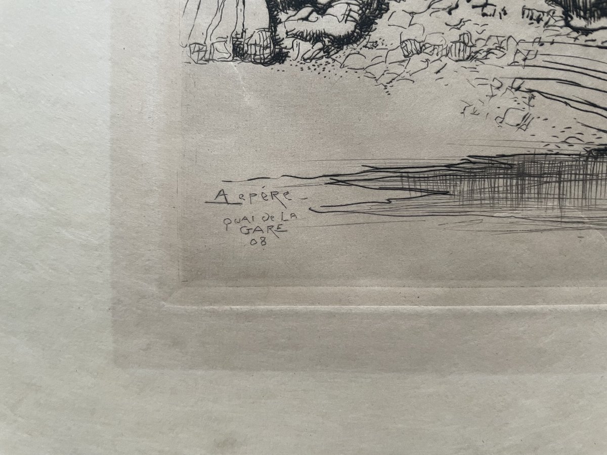 Auguste Lepère, Quai de la gare-photo-3