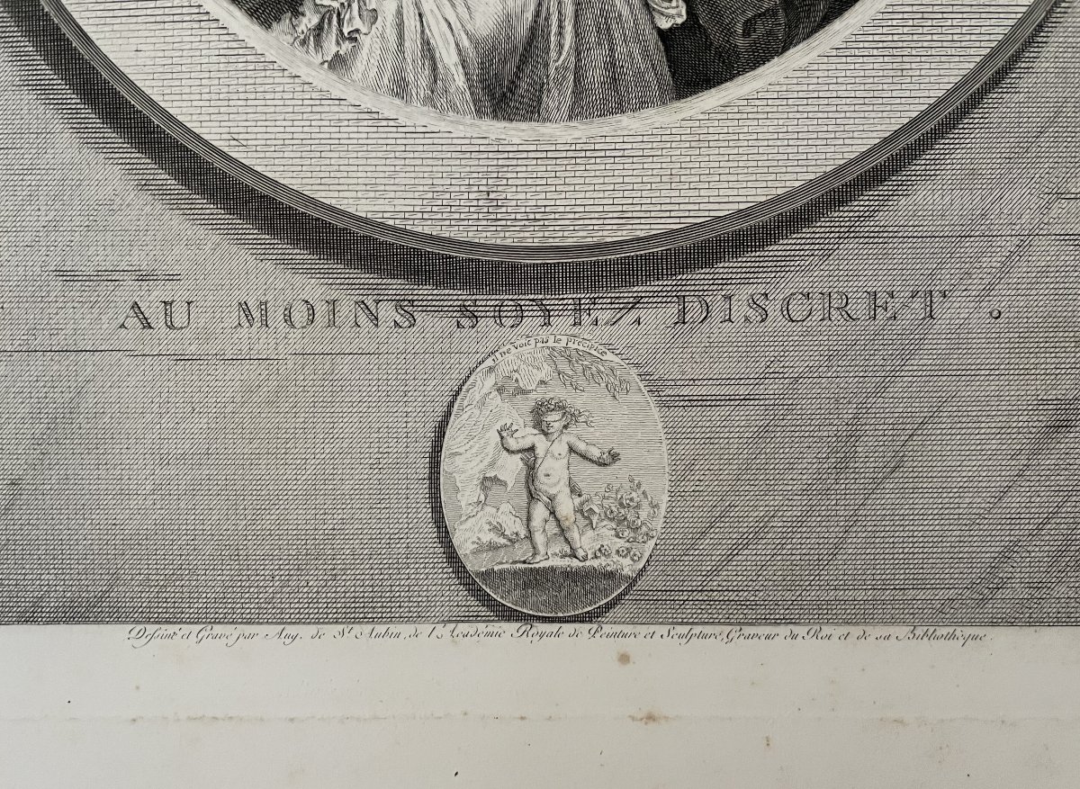 Augustin de Saint Aubin, Comptez sur mes serments, Au moins soyez discret -photo-4