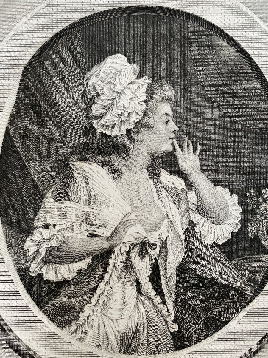 Augustin de Saint Aubin, Comptez sur mes serments, Au moins soyez discret -photo-1