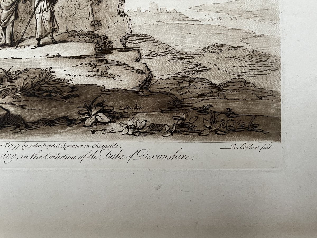 Gravure d'après Le Lorrain-photo-1