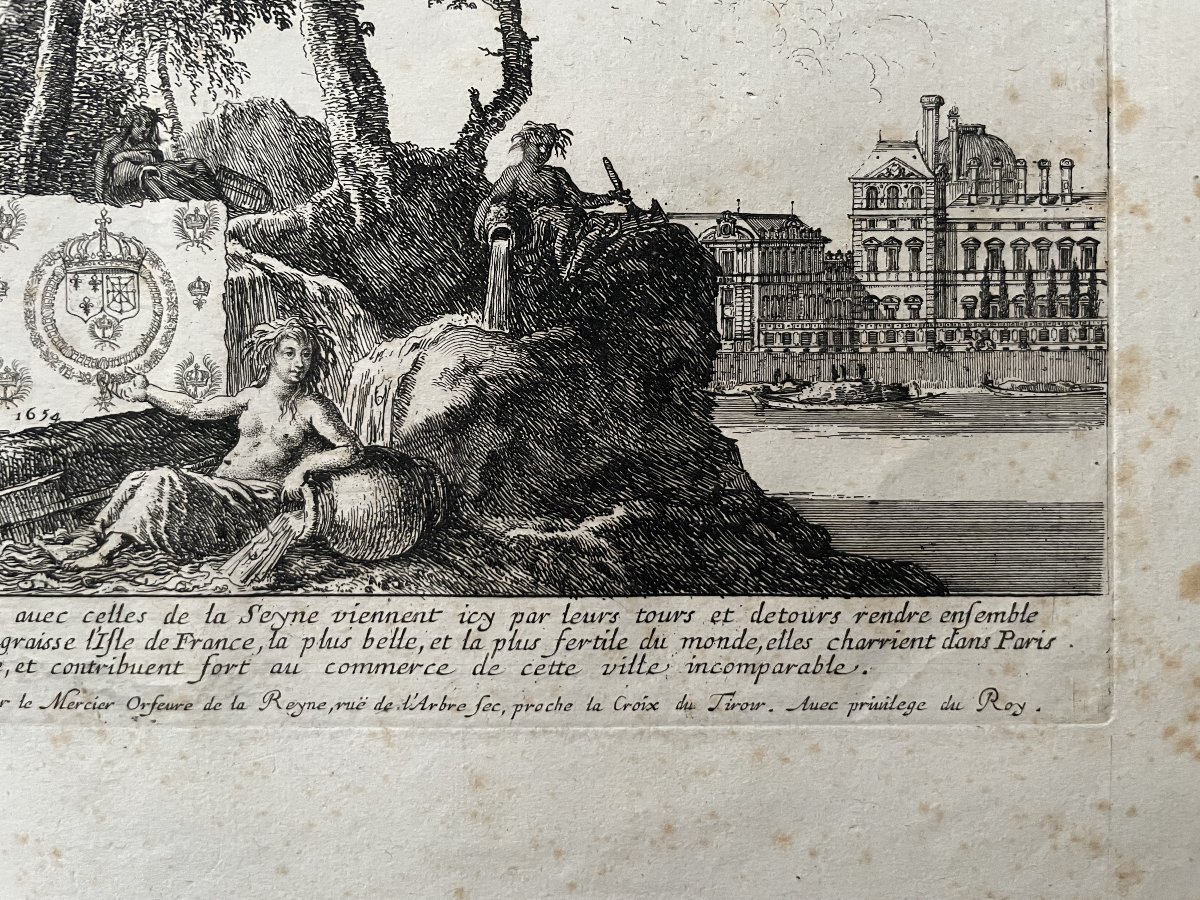 Israel Silvestre, The Rivers Of Oyse And Marne-photo-3