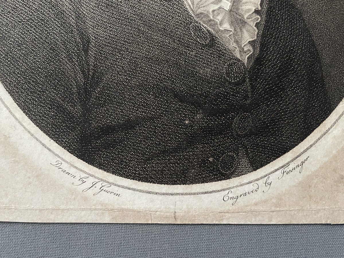 Portrait de Mirabeau, gravure par Fiesinger d'après Guerin-photo-2