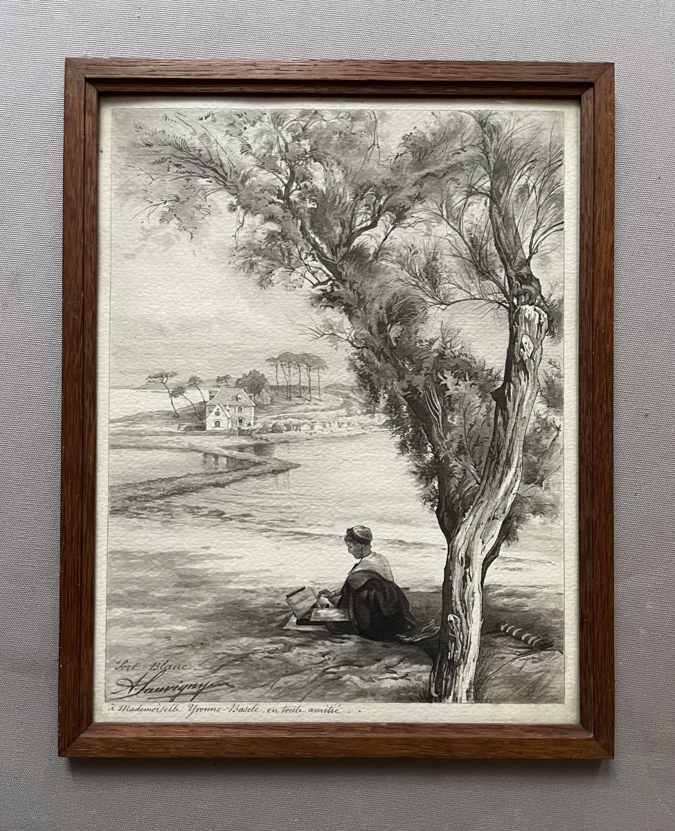 Alfred Sauvigny, Lavis, Port Blanc, Côtes D’armor