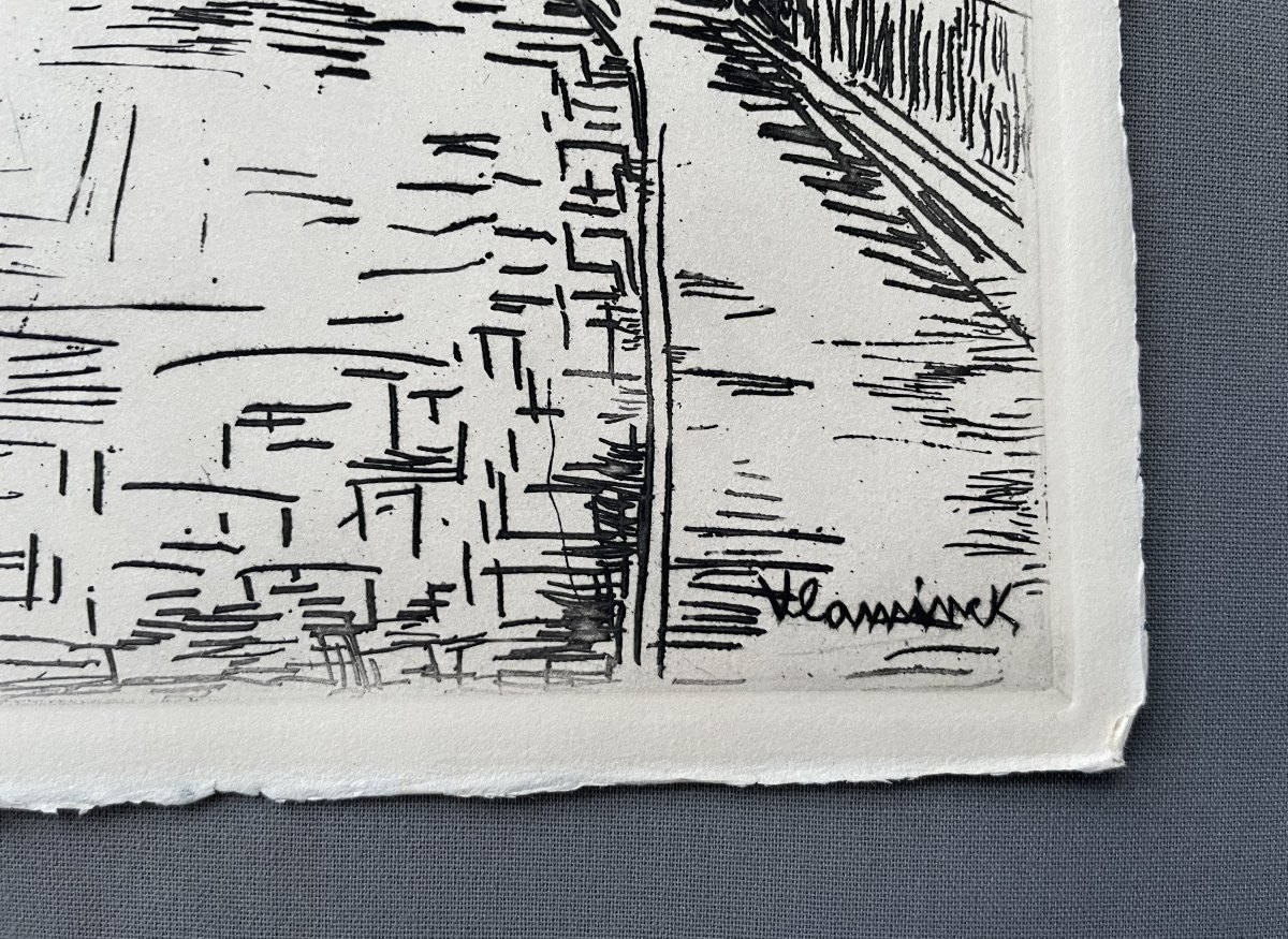 Maurice DE VLAMINCK, Rue de la Glacière-photo-2