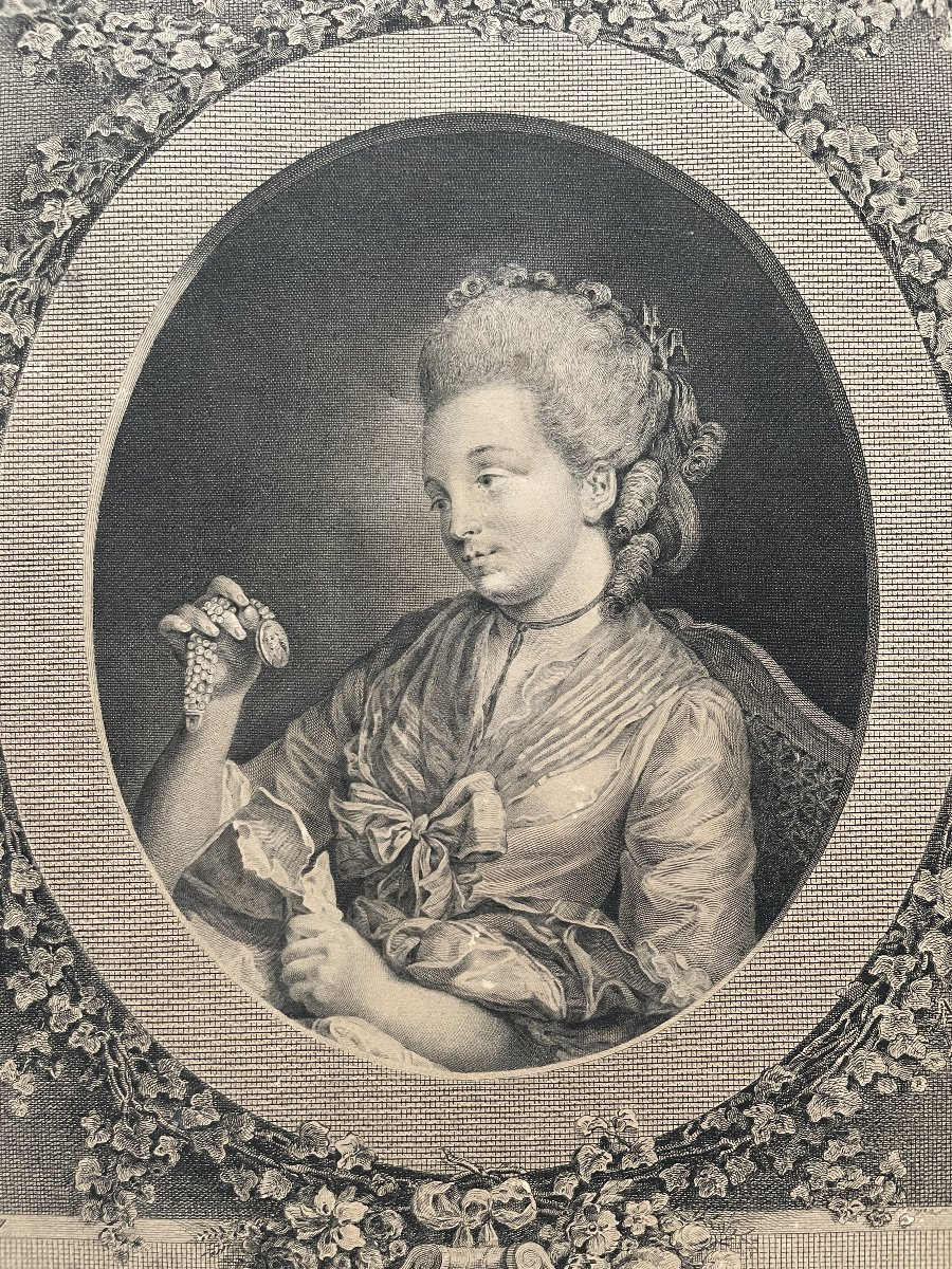 François Voyez (1746-1805), The Regretted Lover, Proof Before The Letter-photo-2