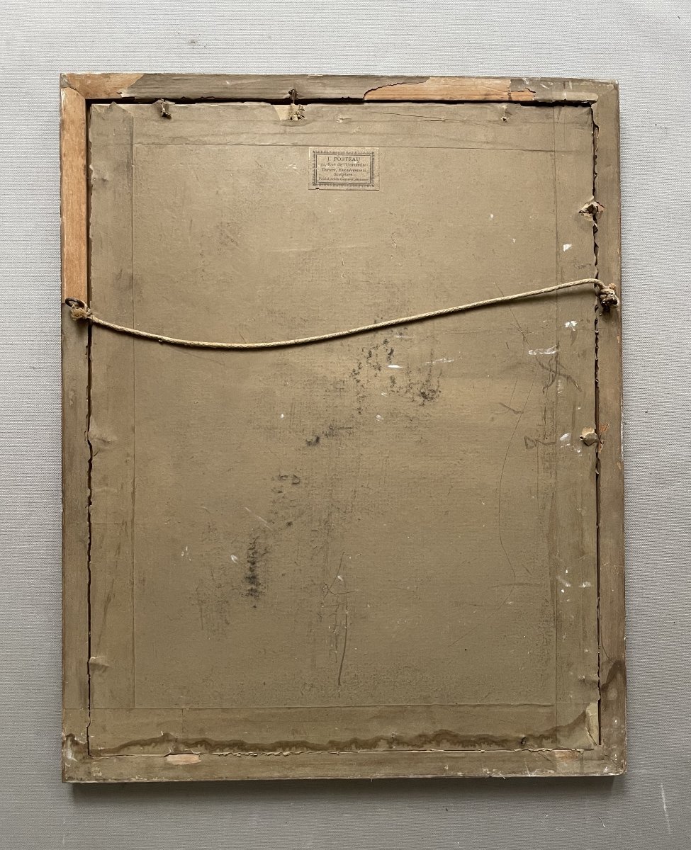 François Voyez (1746-1805), The Regretted Lover, Proof Before The Letter-photo-3