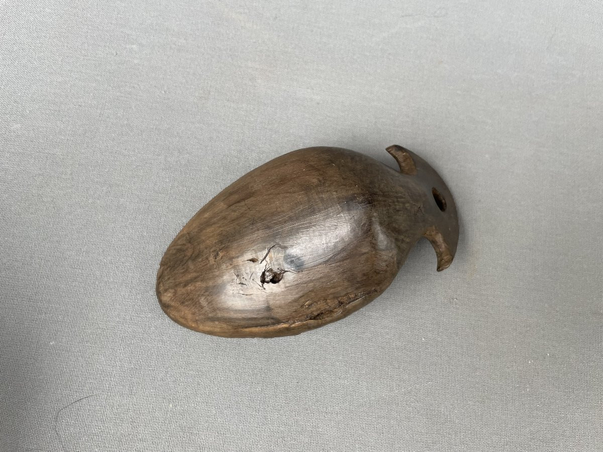 Art populaire, deux cuillères en bois-photo-5