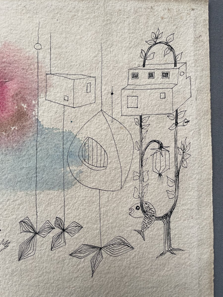 Surrealist Drawing, Artist To Be Determined-photo-2