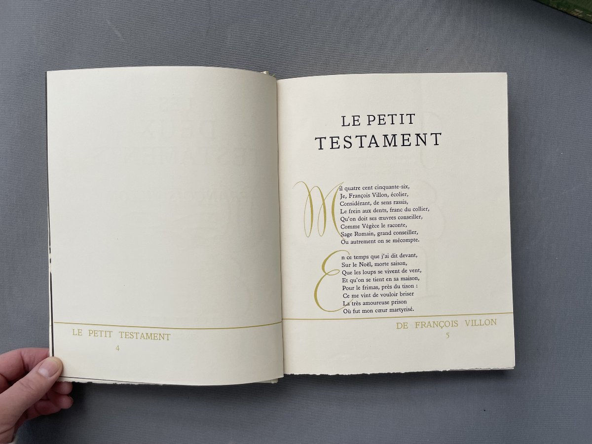 The Two Testaments Of François Villon-photo-4