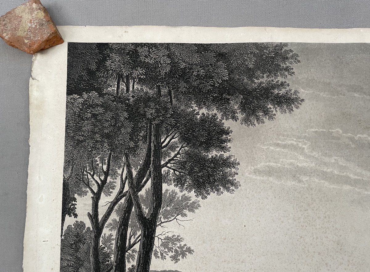 The Golden Calf, Engraving After Le Lorrain-photo-3