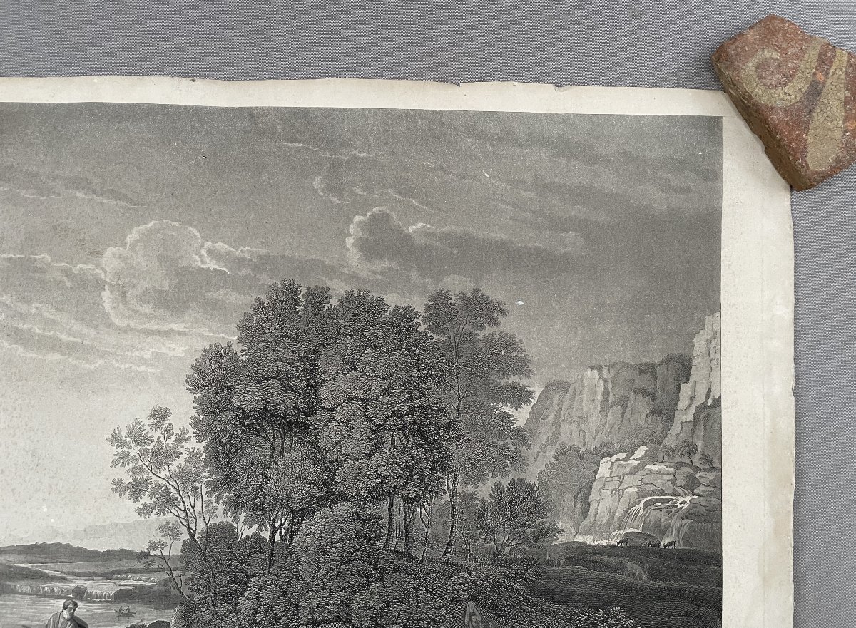 The Golden Calf, Engraving After Le Lorrain-photo-4