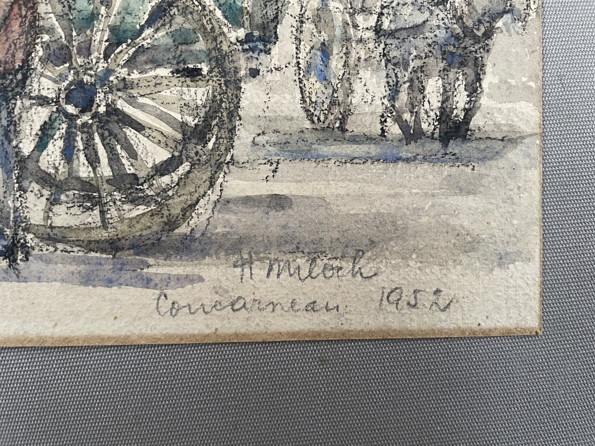 Henri Miloch, Concarneau 1952-photo-2