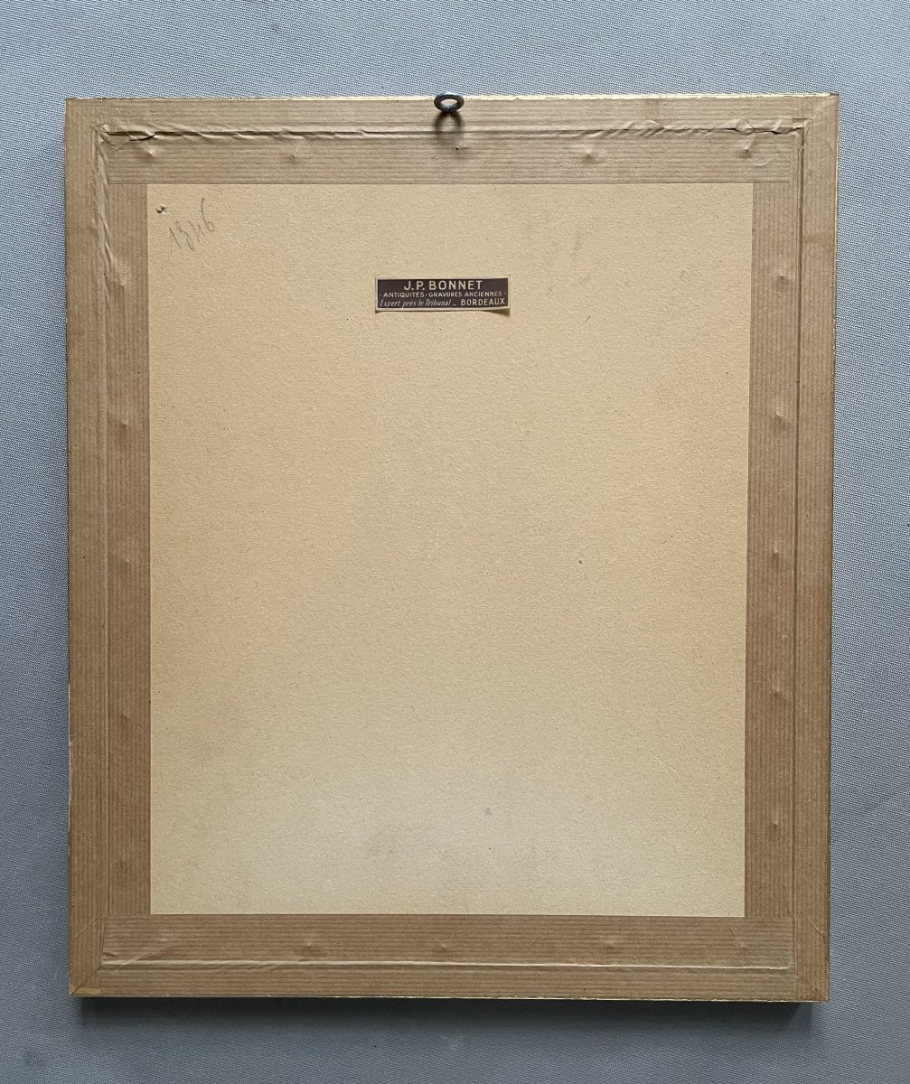 Portrait Of Maria Tesselschade, Engraving By Cornelis Ploos Van Amstel-photo-3