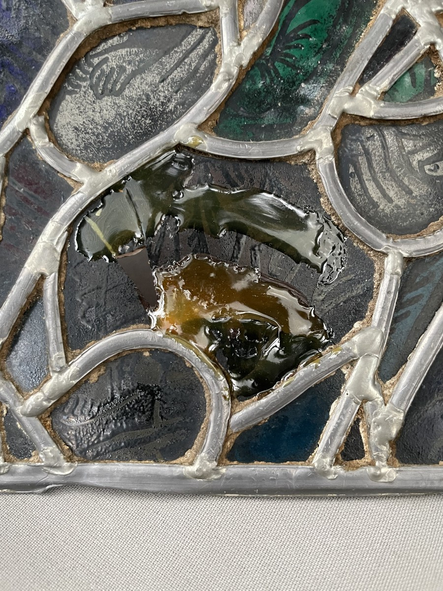 Virgin And Child, Stained Glass Window-photo-1