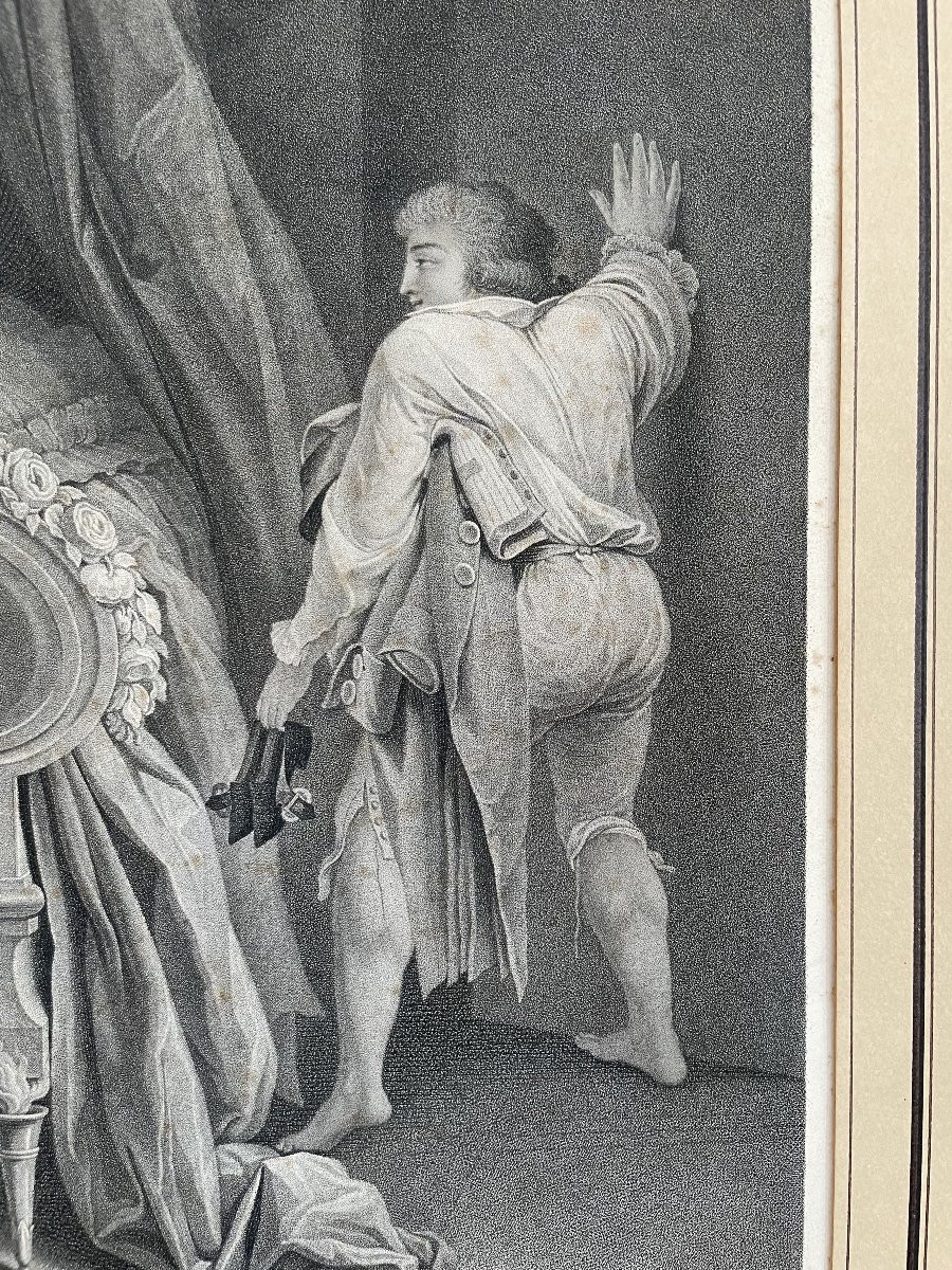 L'amant favorisé, gravure d'après Boilly-photo-1