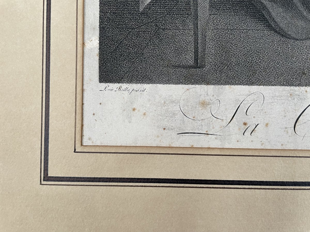 La comparaison des petits pieds, gravure d'après Boilly-photo-2