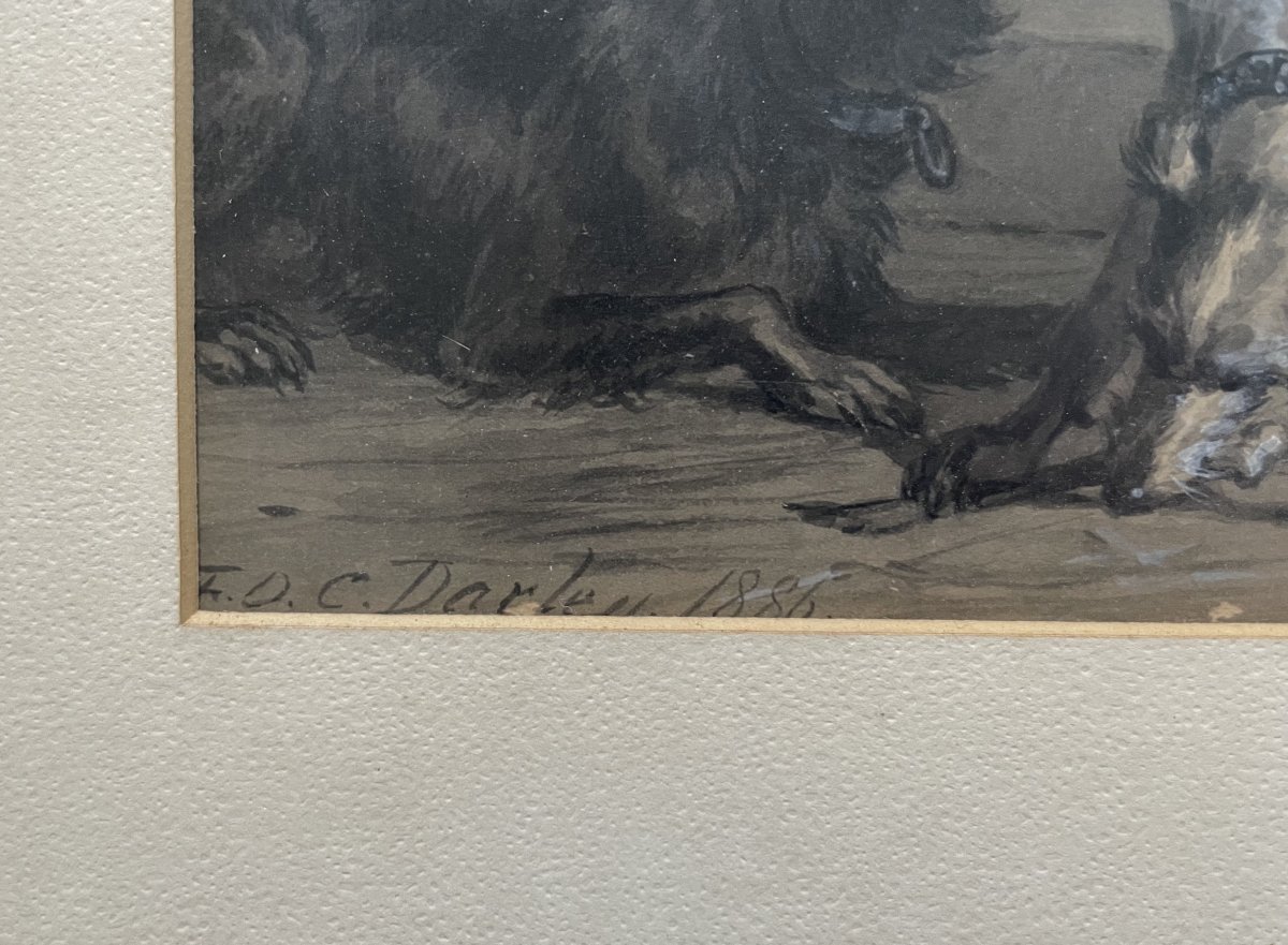 Felix Octavius Carr Darley, Medieval Scene-photo-3