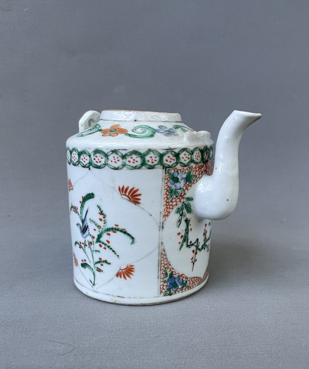 Porcelain Teapot, China, Late 19th Century-photo-3