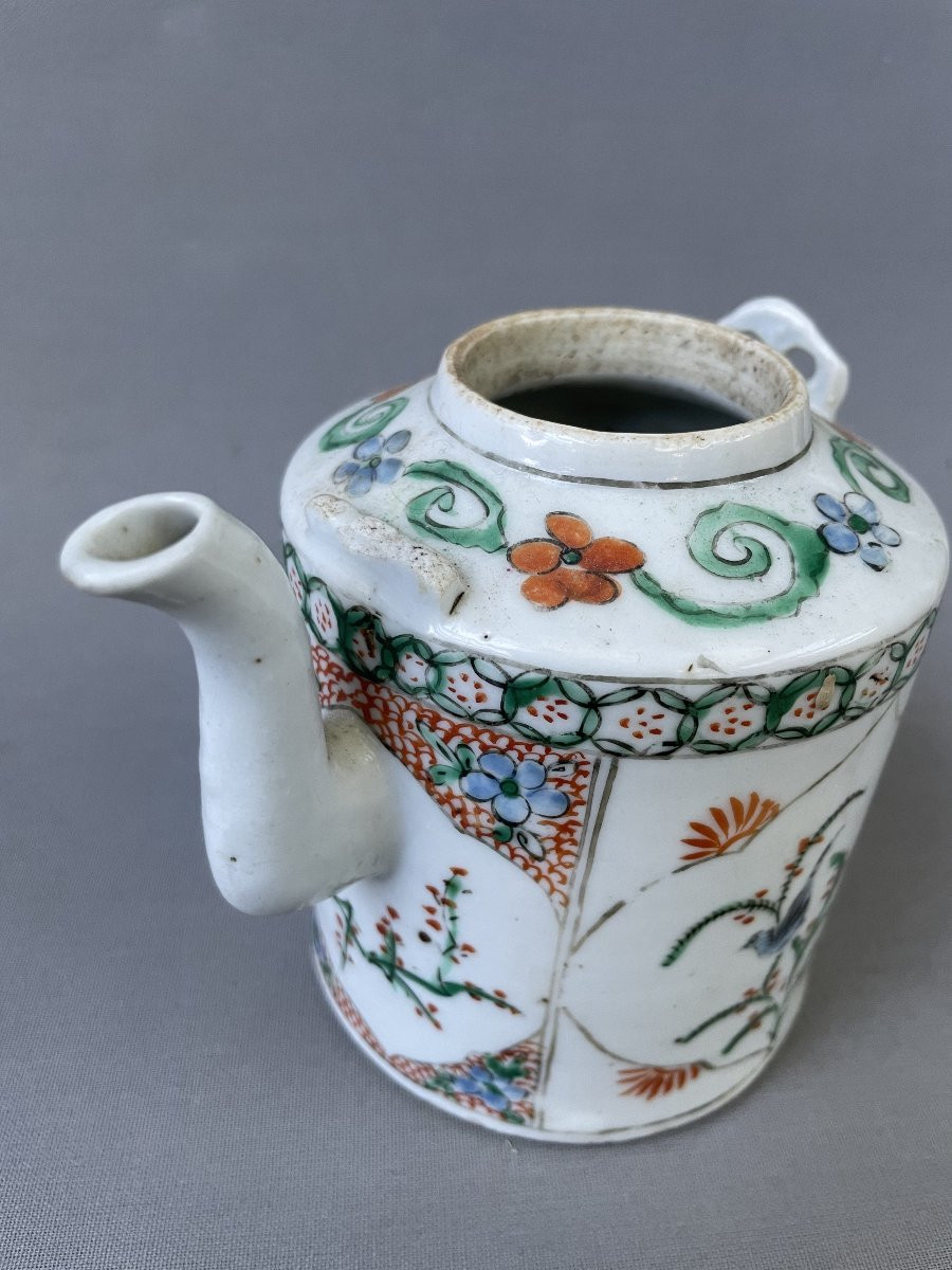 Porcelain Teapot, China, Late 19th Century-photo-3