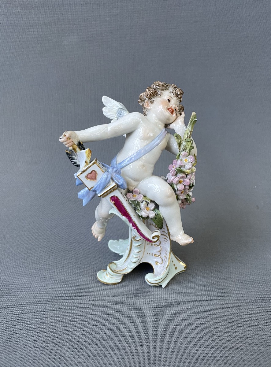 Meissen, Porcelain Cupid