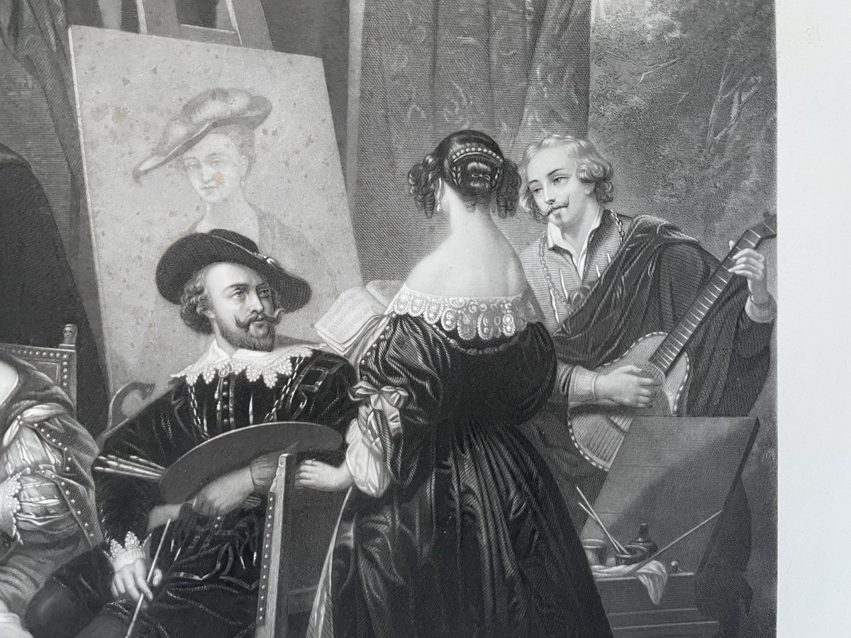 Rubens peignant la femme dite au chapeau de paille-photo-4