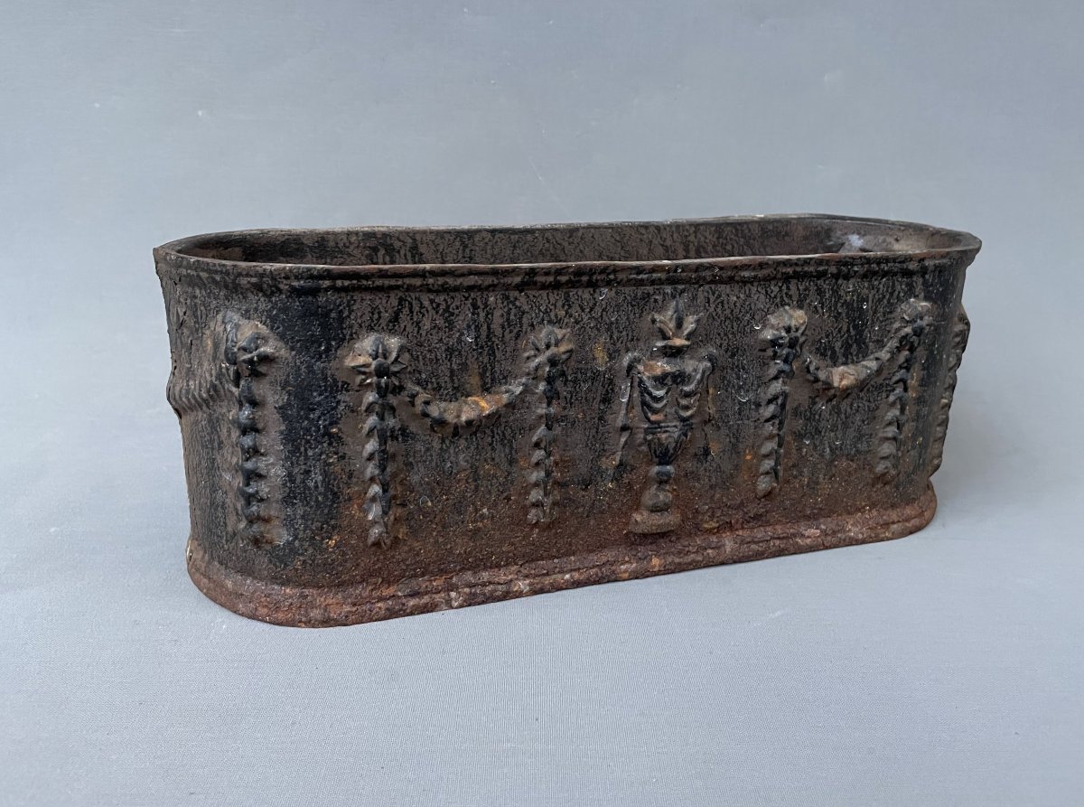 Petite jardinière en fonte-photo-4