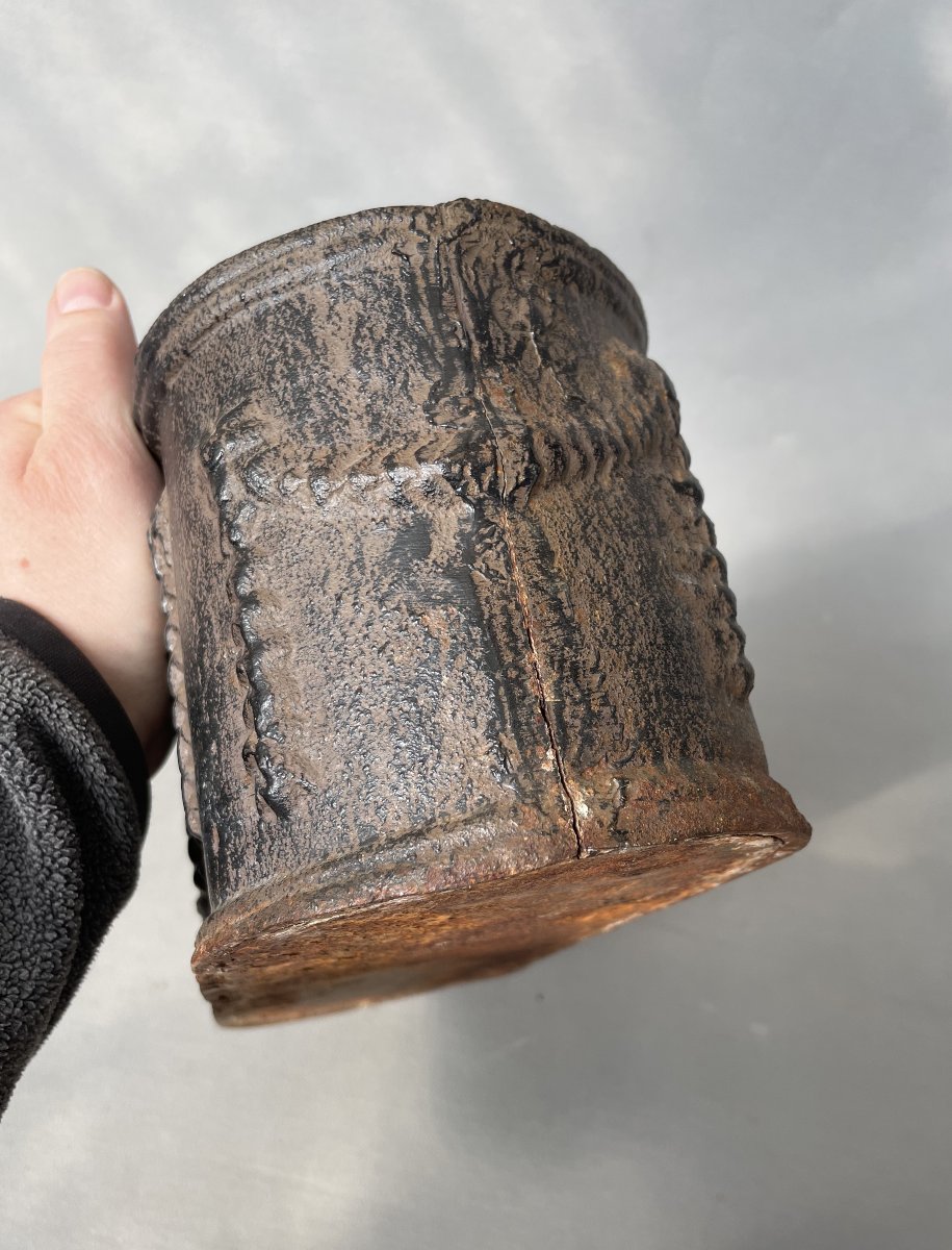 Petite jardinière en fonte-photo-4