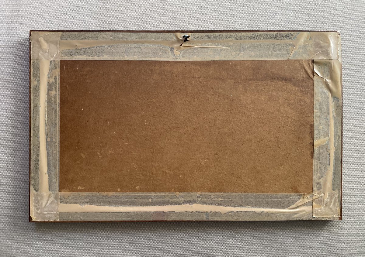 Eglises du Hamel et de Ravenel et maison alsacienne, trois dessins, signature à identifier-photo-1