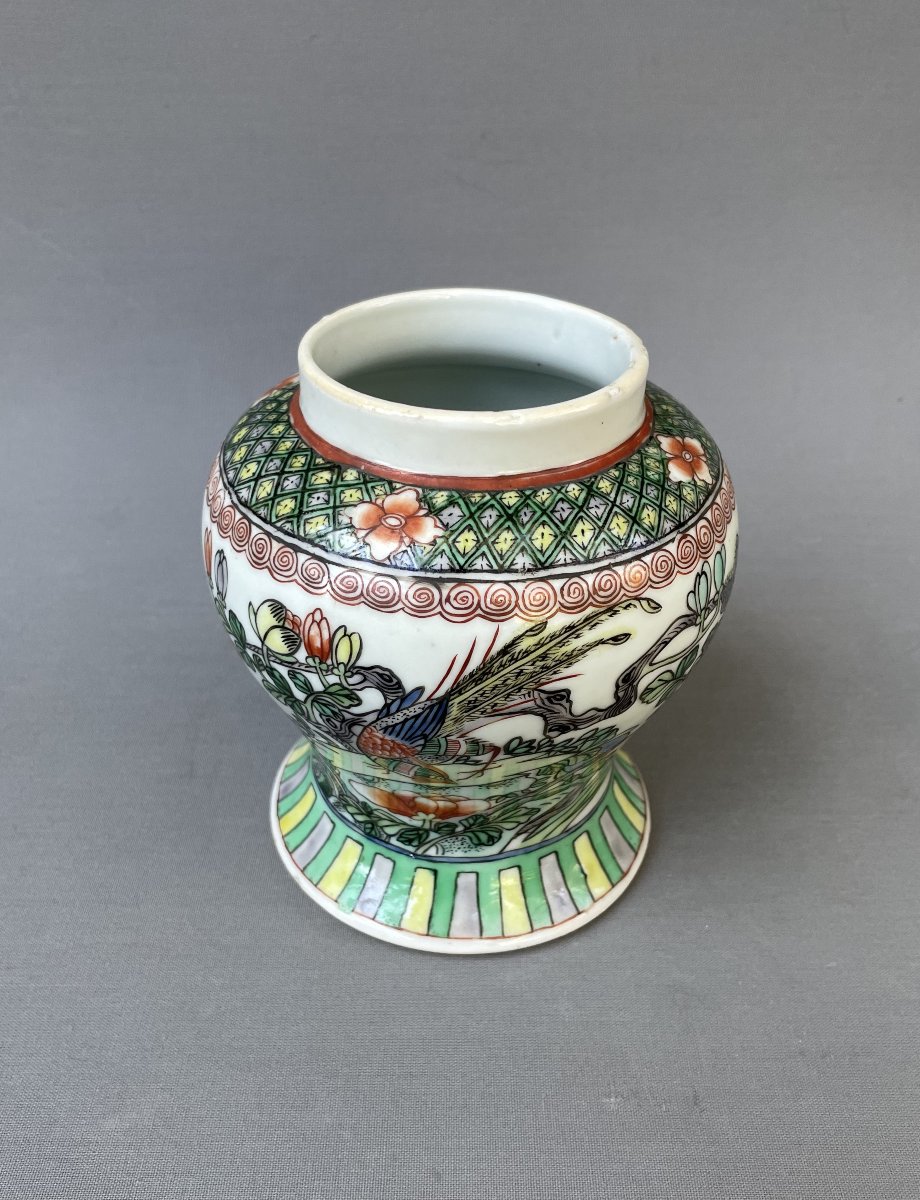 Pot en porcelaine, Chine, fin XIXe-photo-1