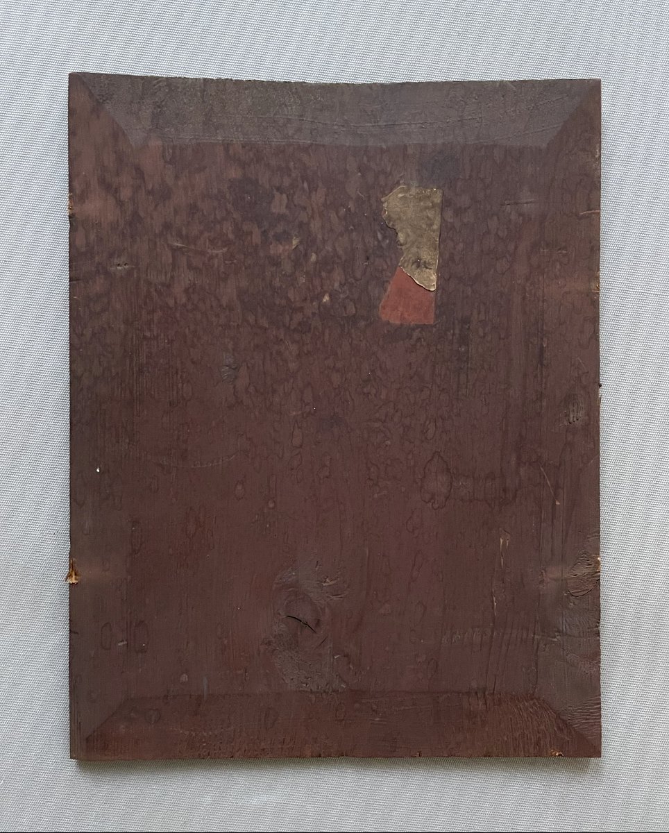 Gallant Scene, Oil On Panel-photo-3