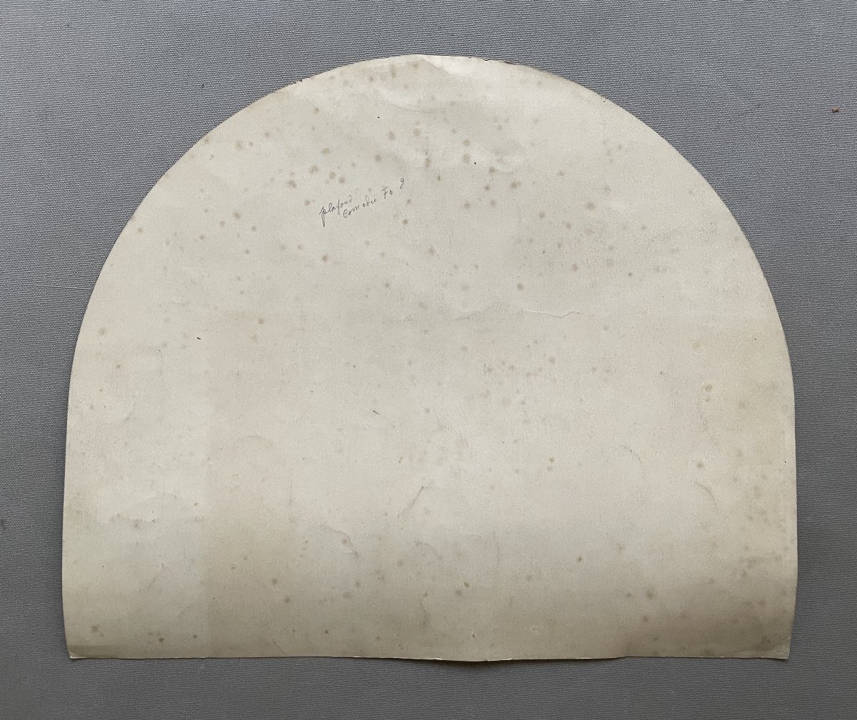 Plafond du Théâtre Français, gravure-photo-2