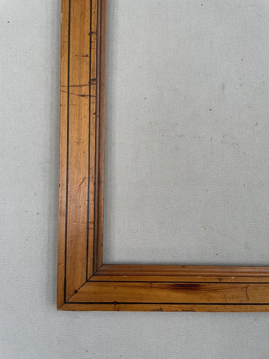 Cadre en pitchpin - 42 x 35 cm-photo-2