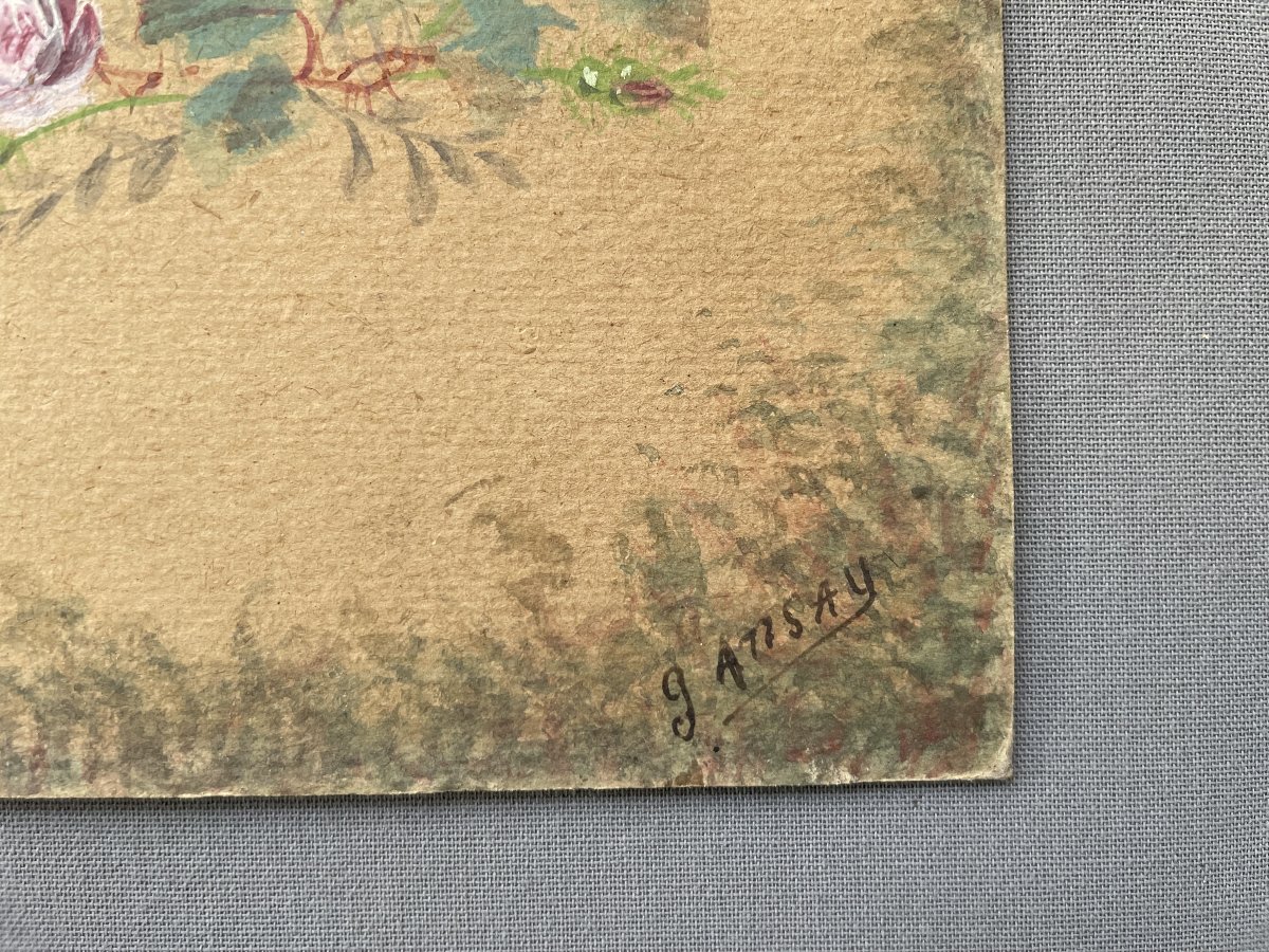 Sacré Coeur, Gouache-photo-3