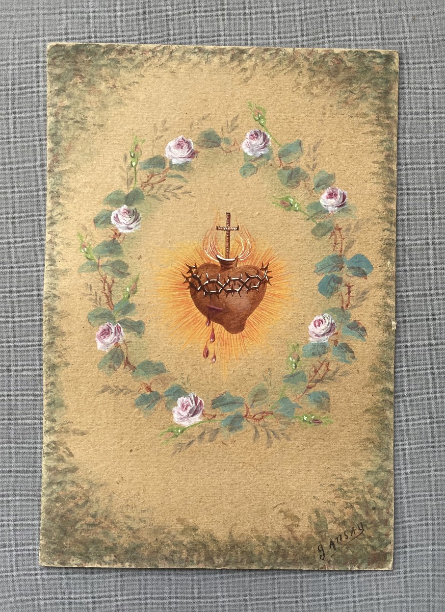Sacré Coeur, Gouache