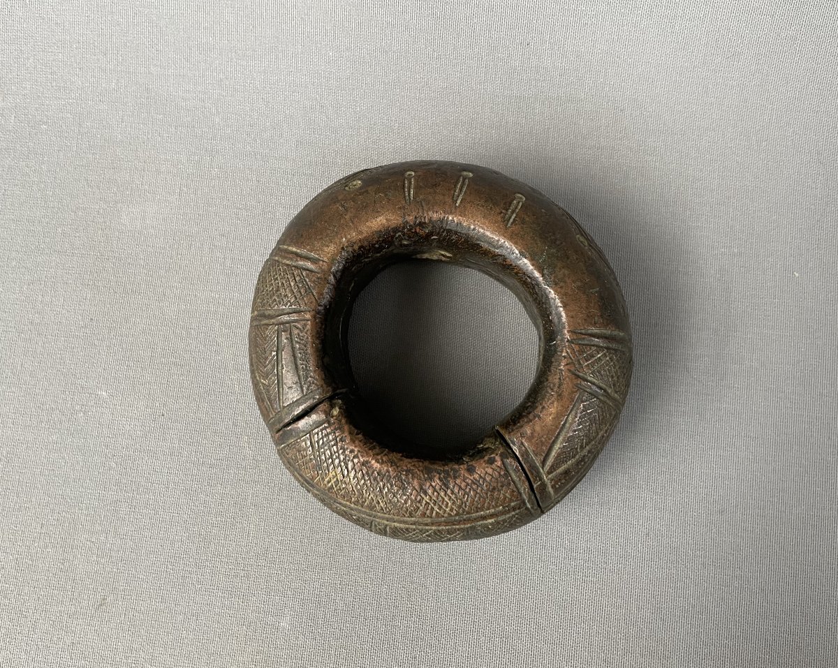 Afrique, bracelet en bronze-photo-2