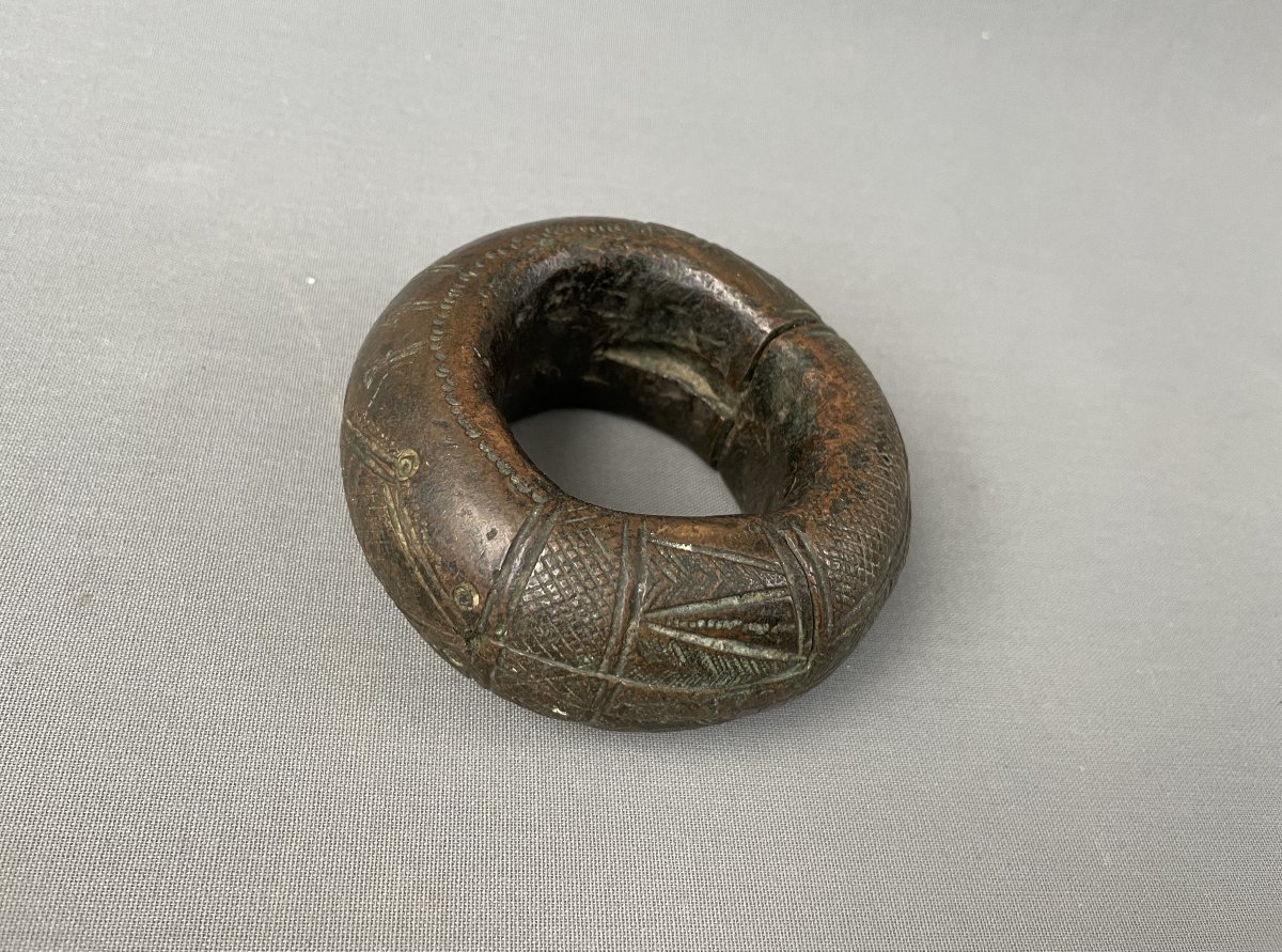 Afrique, bracelet en bronze-photo-2