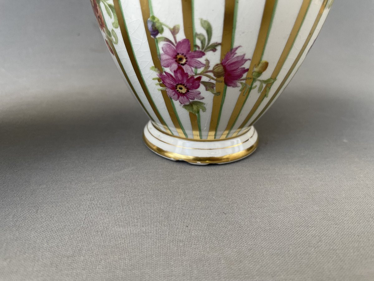 Paire de vases en porcelaine allemande, début XXe-photo-4