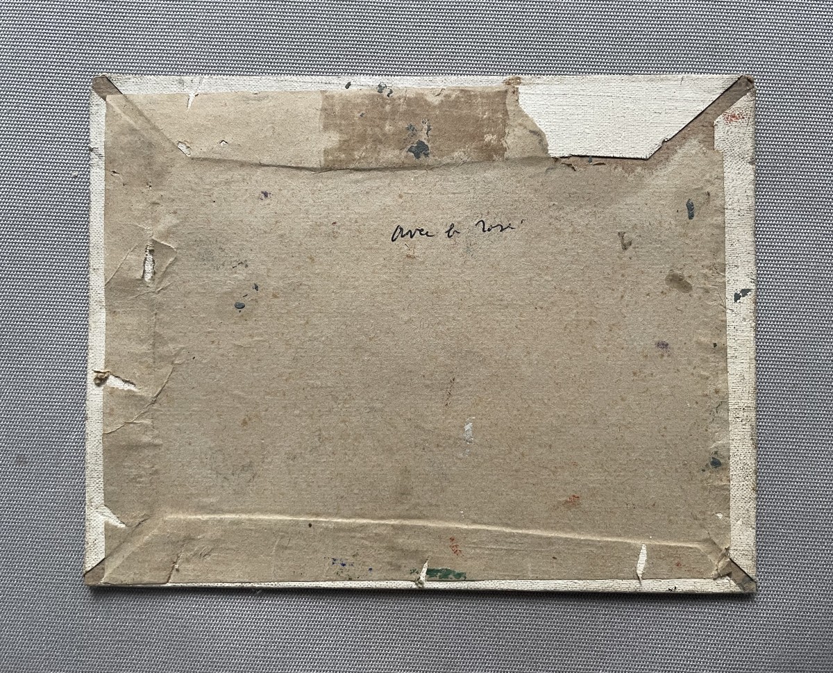 Landscape, Oil On Canvas-photo-2