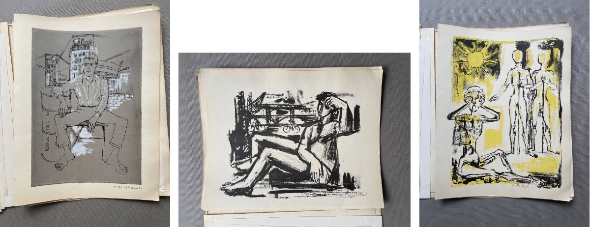 20 Original Serigraphs, Cara Costea Publisher, 1951-photo-1